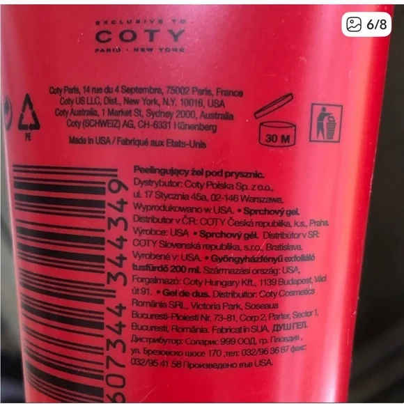 HOLD for RITA- Set of 4 Beyoncé Heat Pearl Exfoliating Shower Gel - Picture 7 of 8